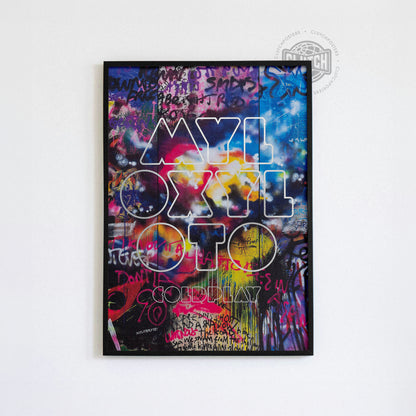 Coldplay 'Mylo Xyloto' Poster