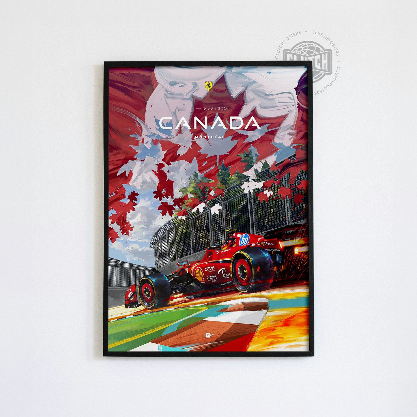 Canadian Grand Prix F1 Poster
