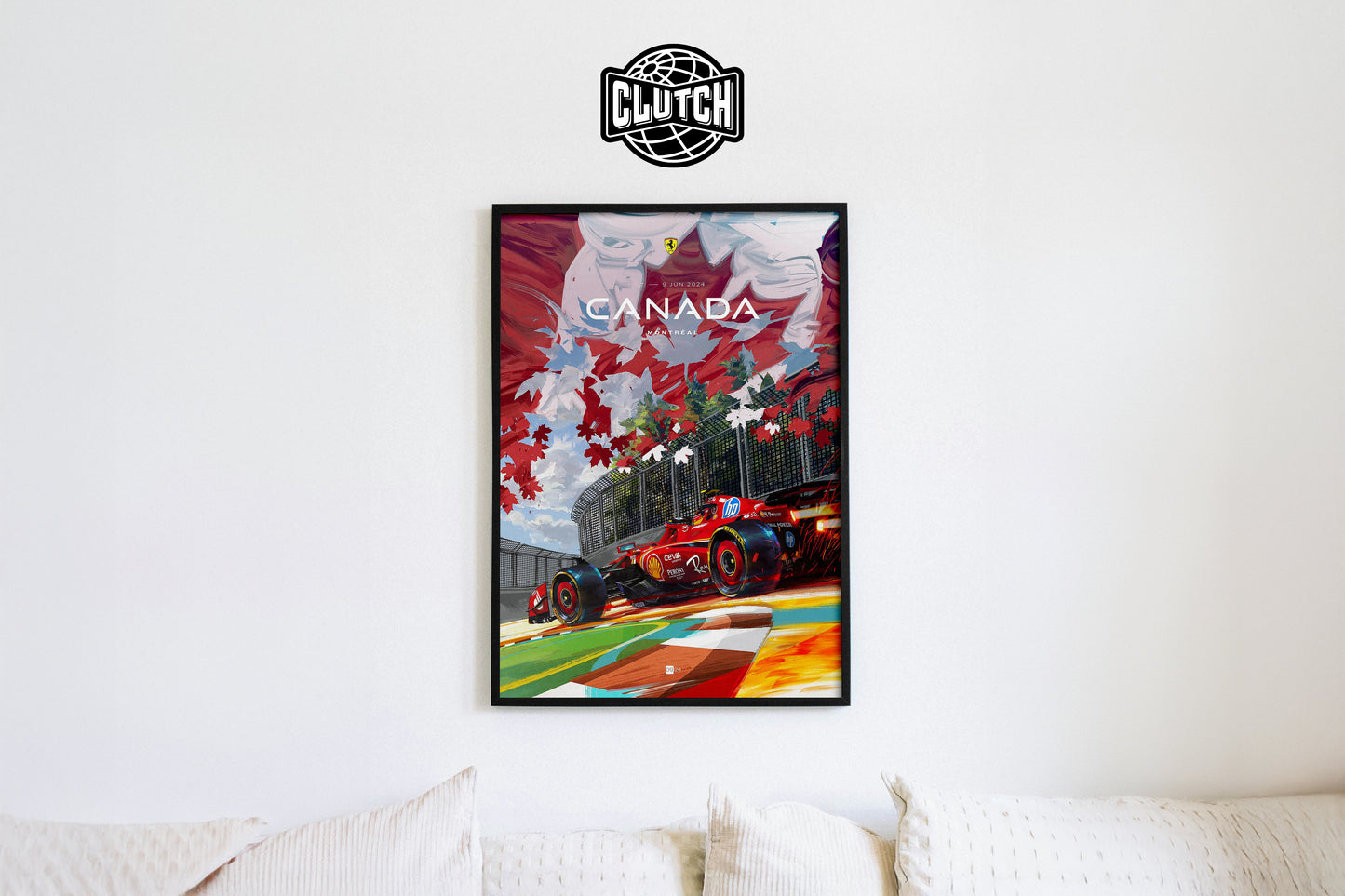 Canadian Grand Prix F1 Poster