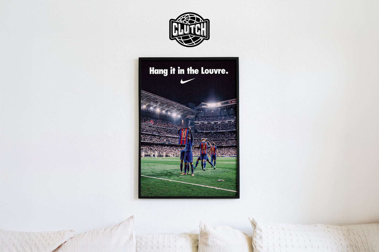 Messi 'Hang It In The Louvre' Poster