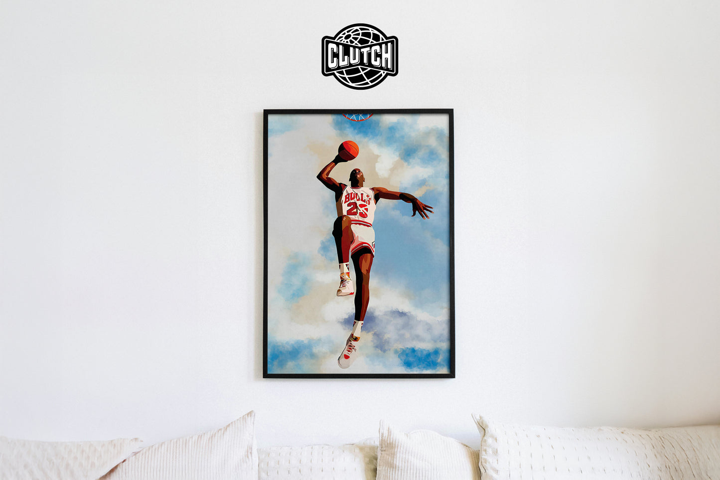 Jordan Bulls Fly Poster