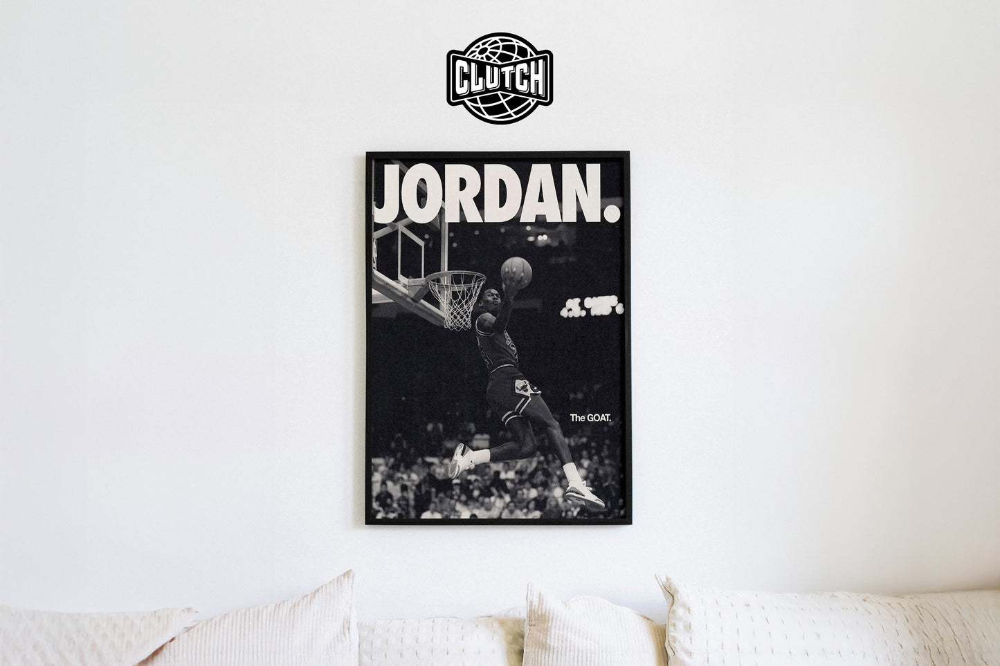 Michael Jordan 'The Goat' Poster