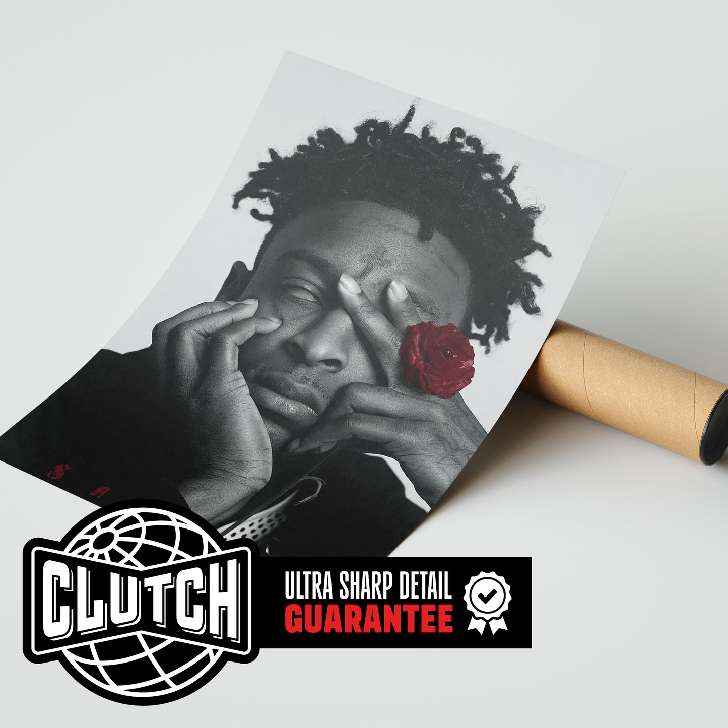 21 Savage Rose Poster