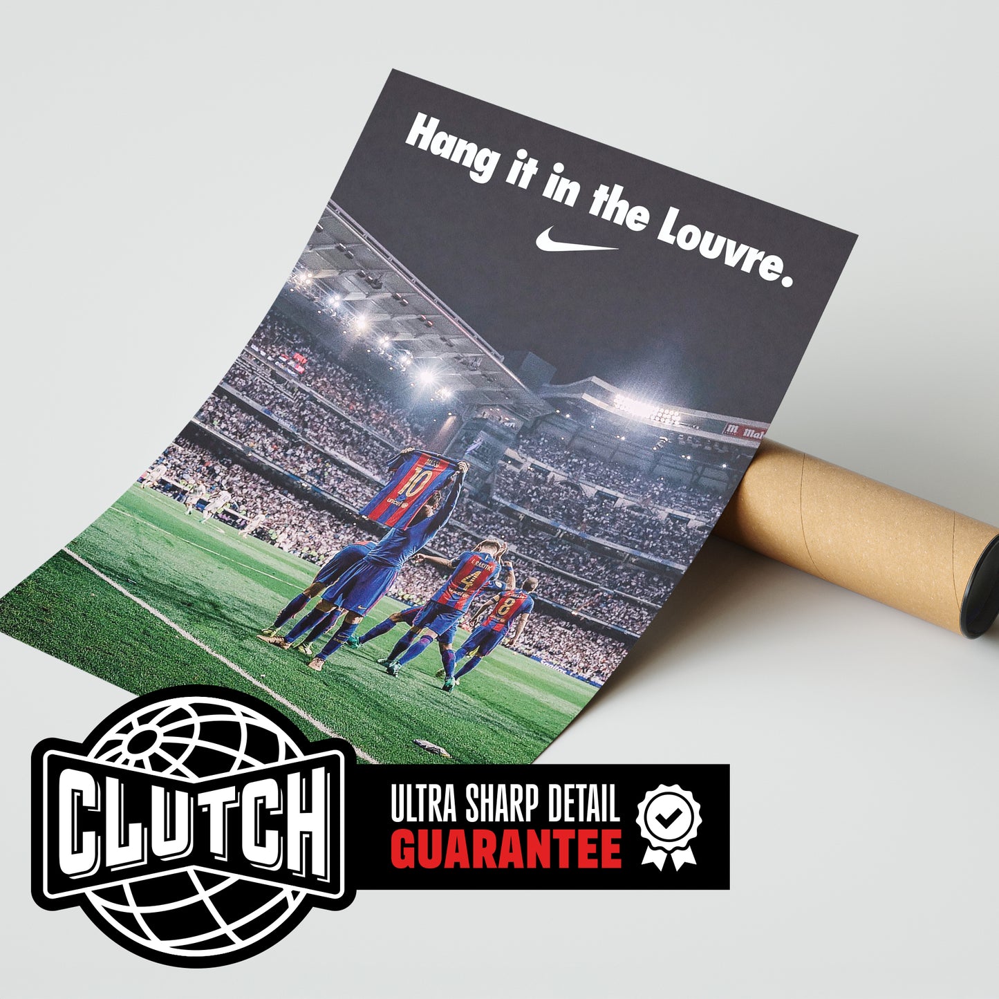 Messi 'Hang It In The Louvre' Poster