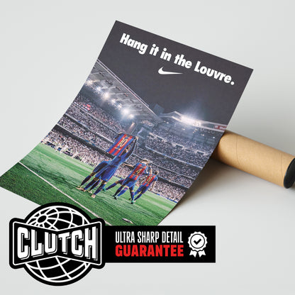 Messi 'Hang It In The Louvre' Poster