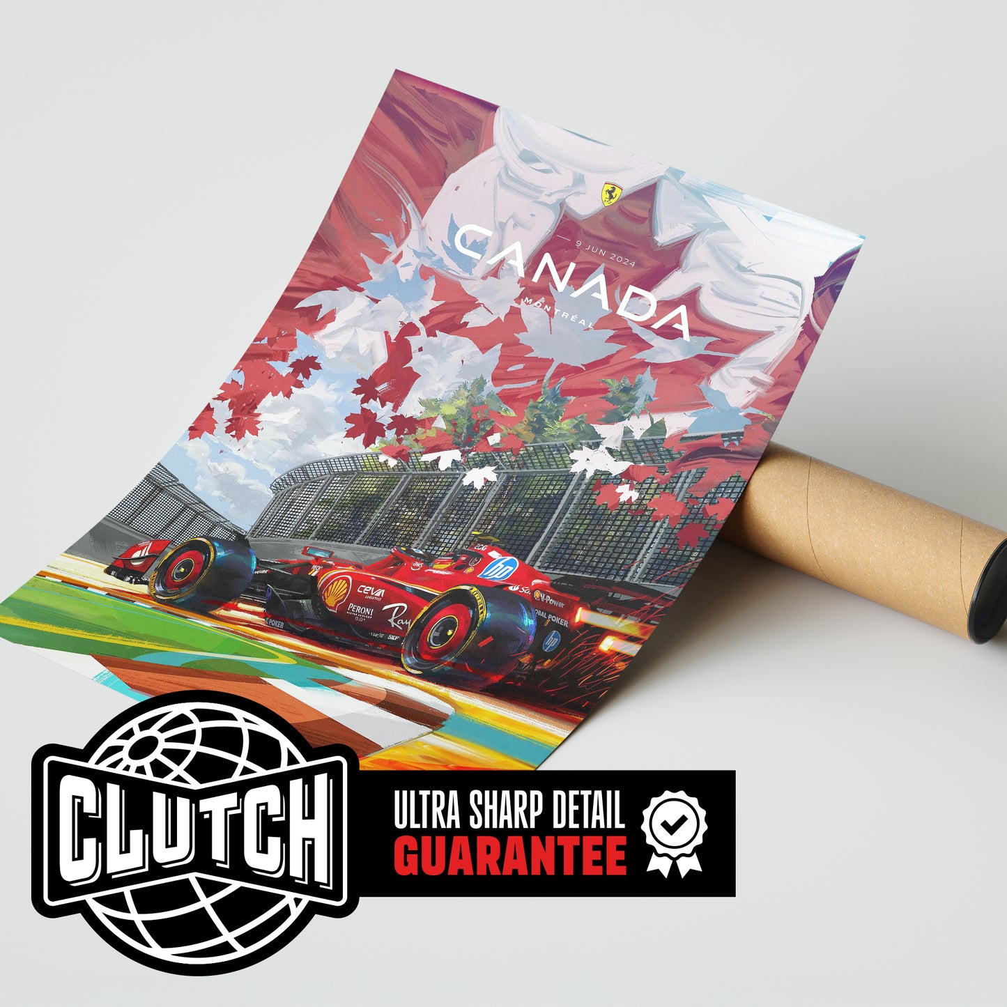 Canadian Grand Prix F1 Poster