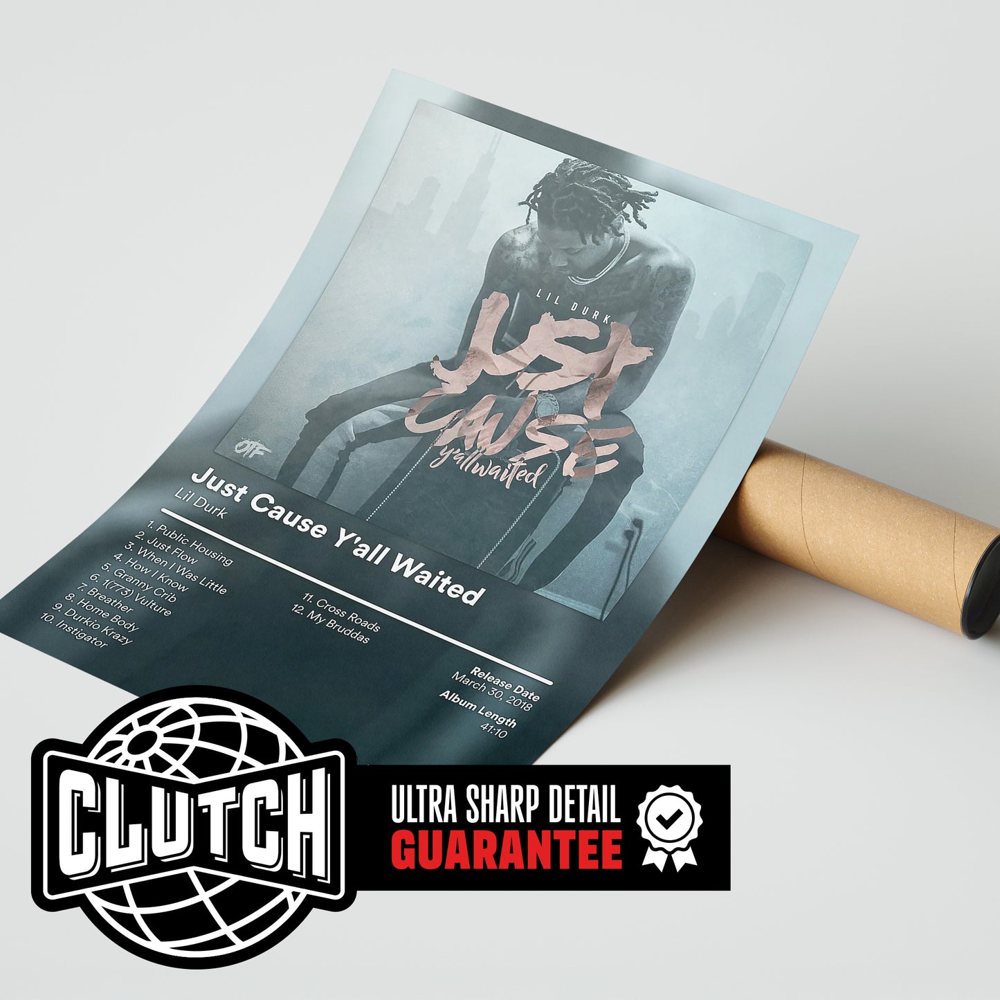 Lil Durk 'Just Cause Y'all Waited' Album Poster