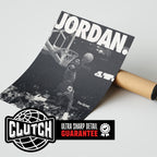 Michael Jordan 'The Goat' Poster