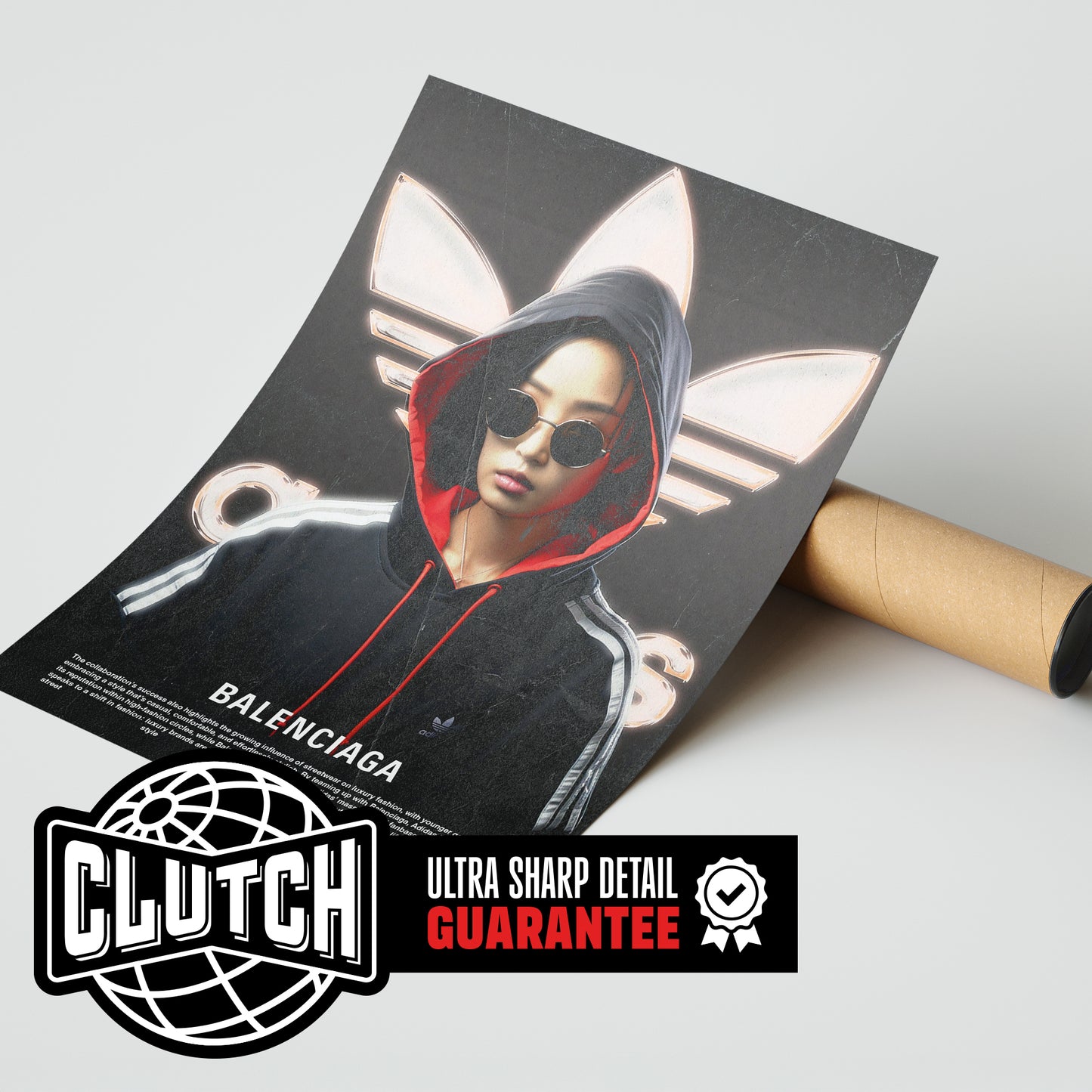 Balenciaga x Adidas Poster