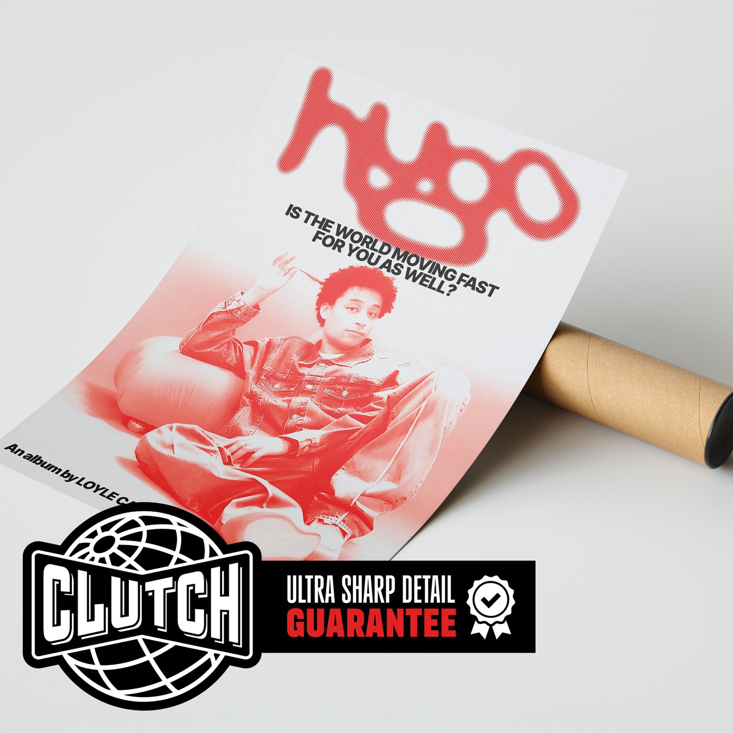 Loyle Carner 'Hugo World Moving Fast' Poster