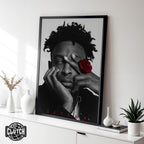 21 Savage Rose Poster