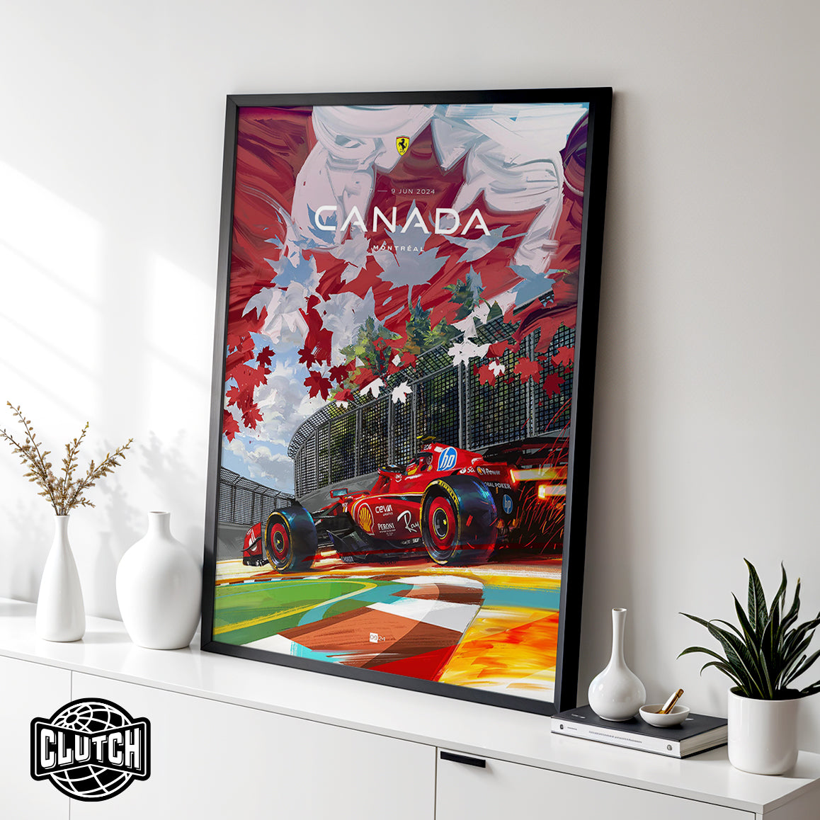 Canadian Grand Prix F1 Poster
