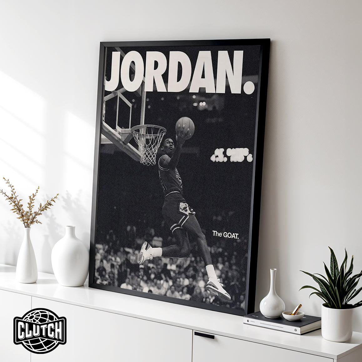 Michael Jordan 'The Goat' Poster