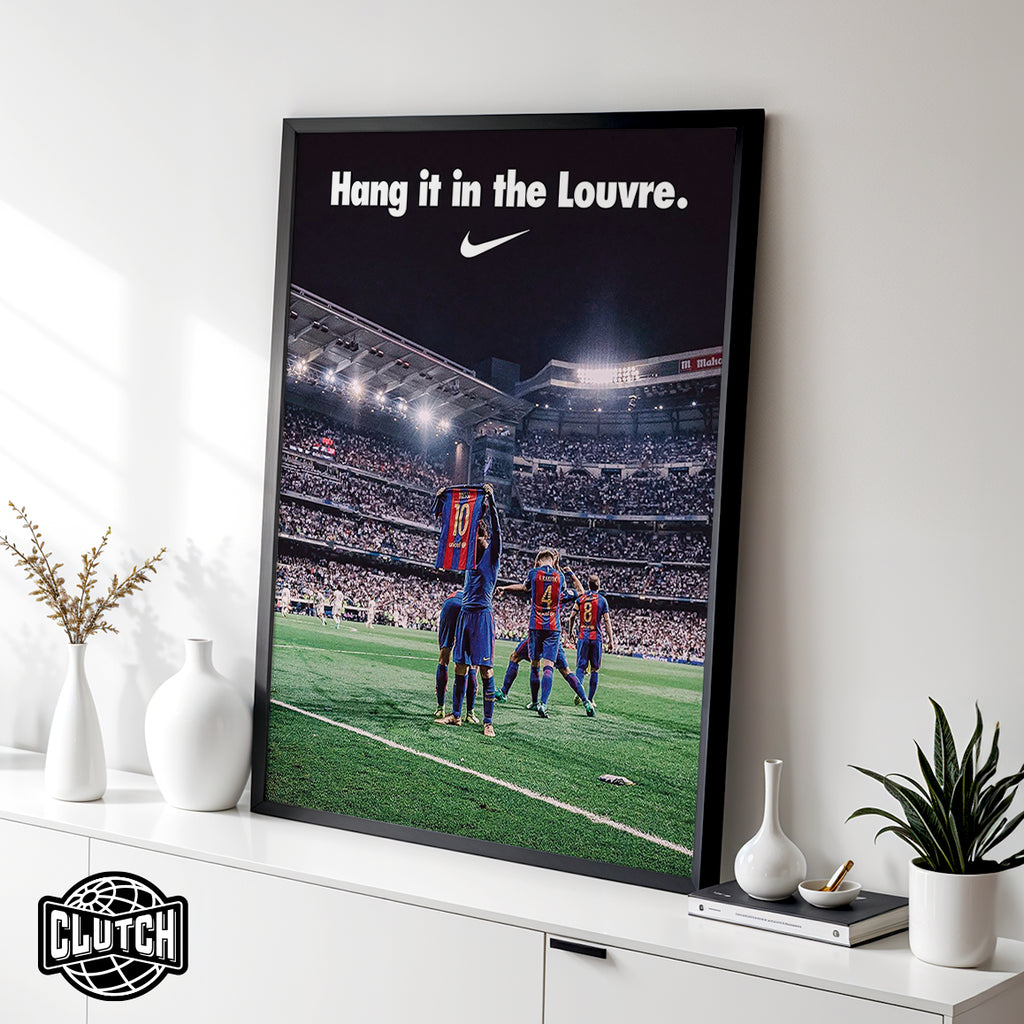 Messi 'Hang It In The Louvre' Poster