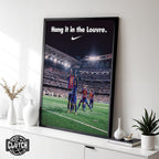 Messi 'Hang It In The Louvre' Poster