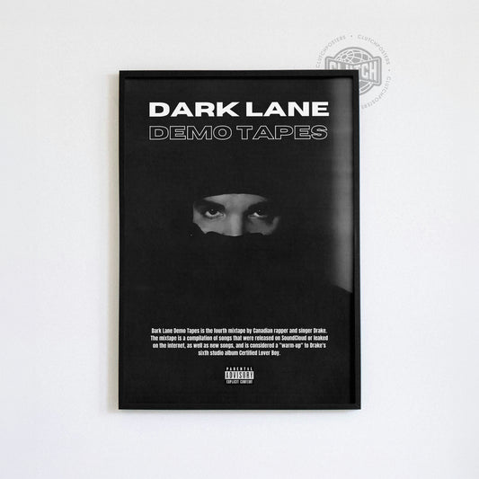 Drake 'Dark Lane Demo Tapes' Poster