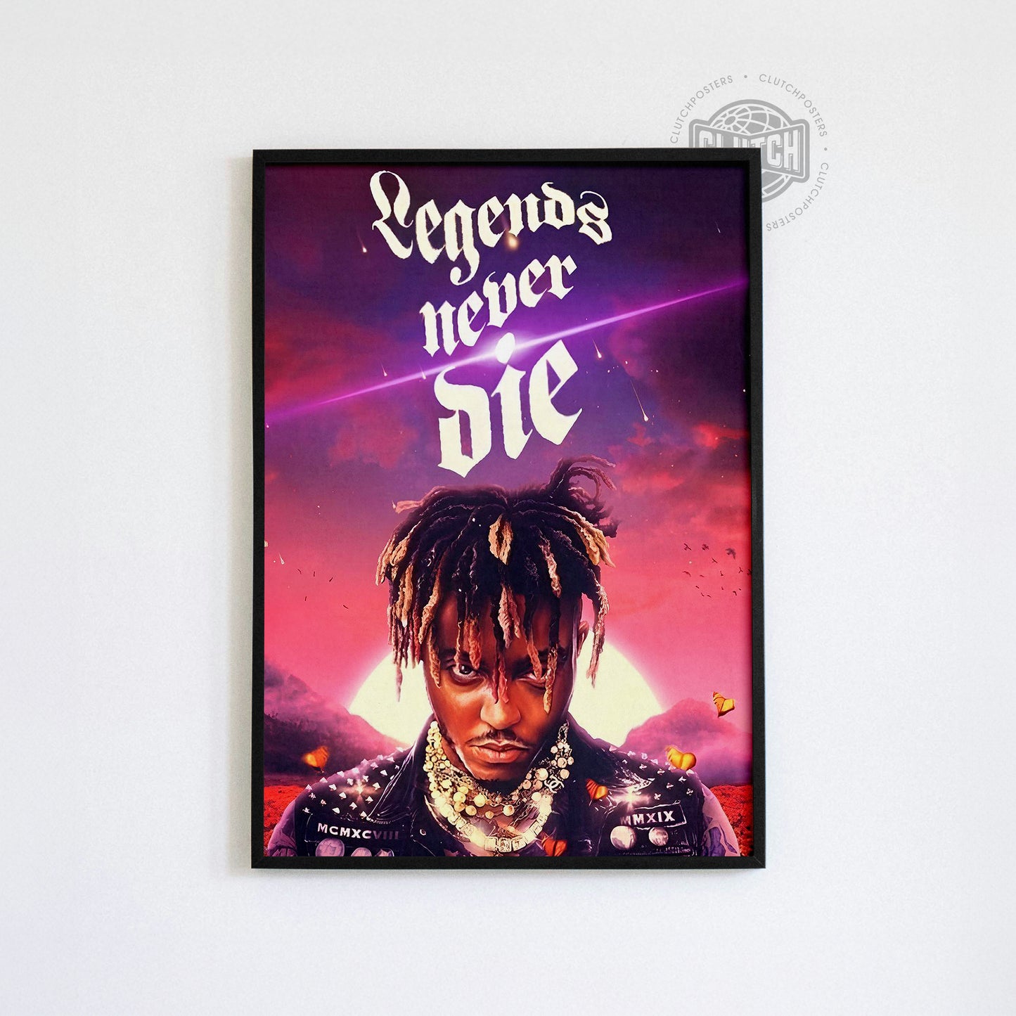 Juice WRLD 'Legends Never Die' V2 Poster
