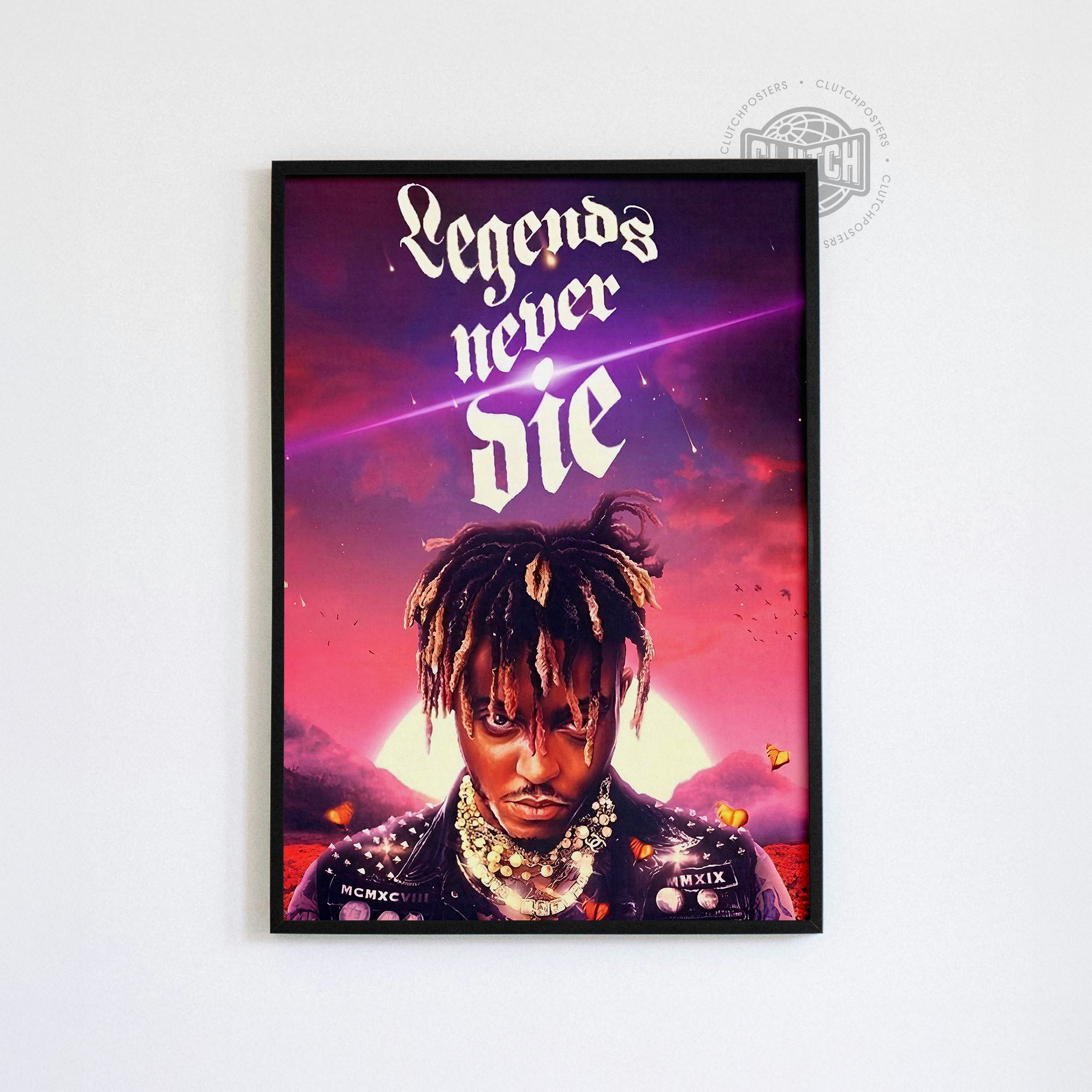 Juice WRLD 'Legends Never Die' V2 Poster