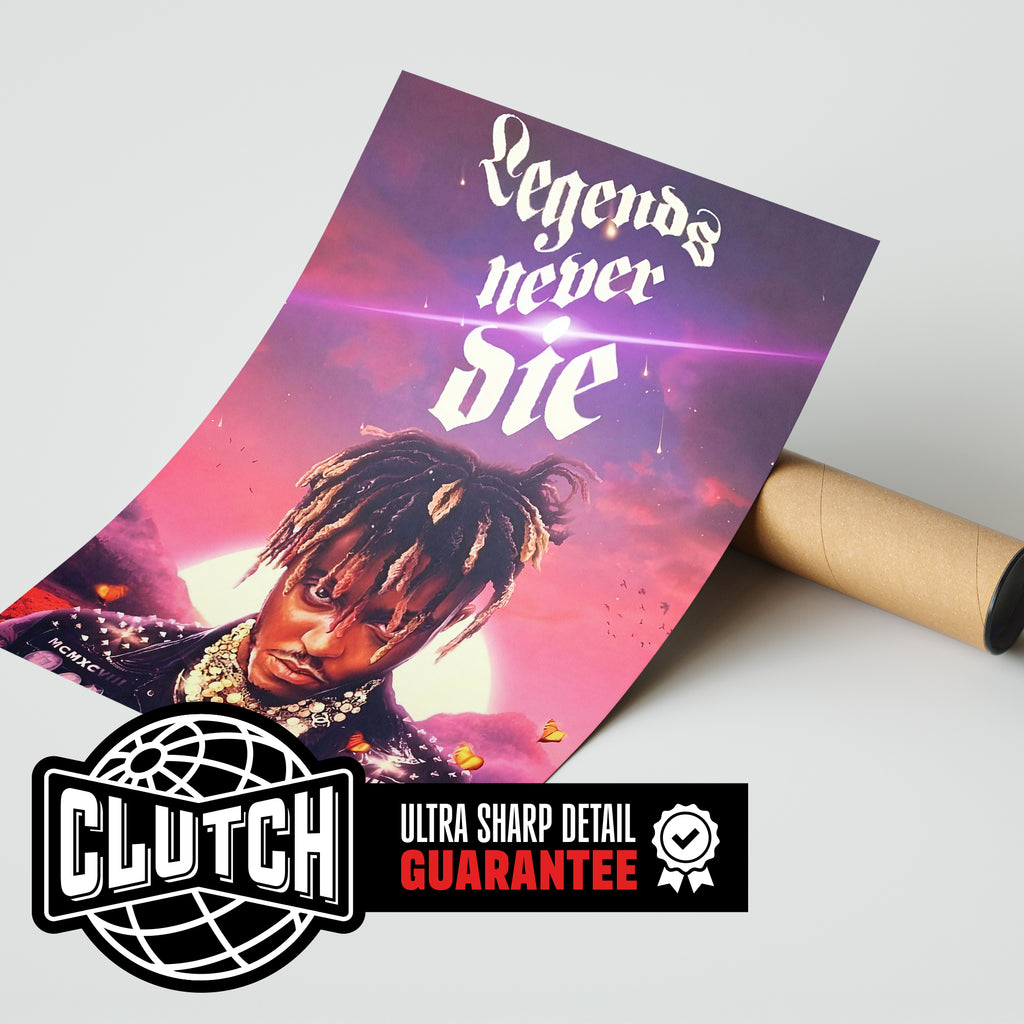 Juice WRLD 'Legends Never Die' V2 Poster
