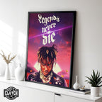 Juice WRLD 'Legends Never Die' V2 Poster