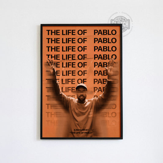 Kanye West 'The Life Of Pablo' Focus Poster