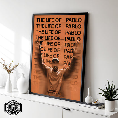 Kanye West 'The Life Of Pablo' Focus Poster