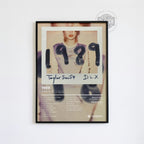 Taylor Swift '1989' Album Poster