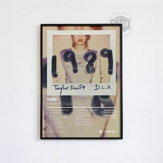 Taylor Swift '1989' Album Poster