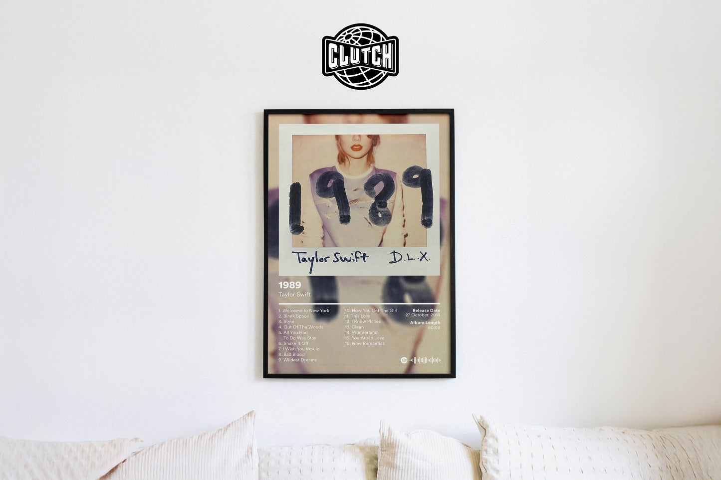 Taylor Swift '1989' Album Poster