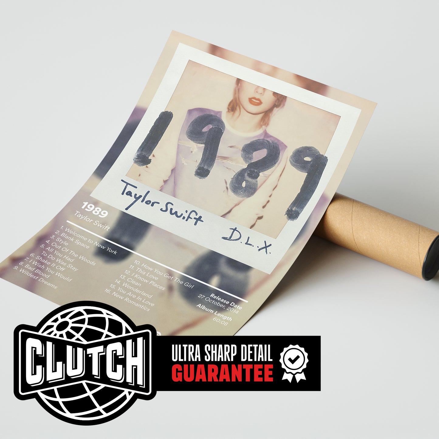 Taylor Swift '1989' Album Poster