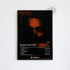 The Weeknd 'My Dear Melancholy' Album Poster
