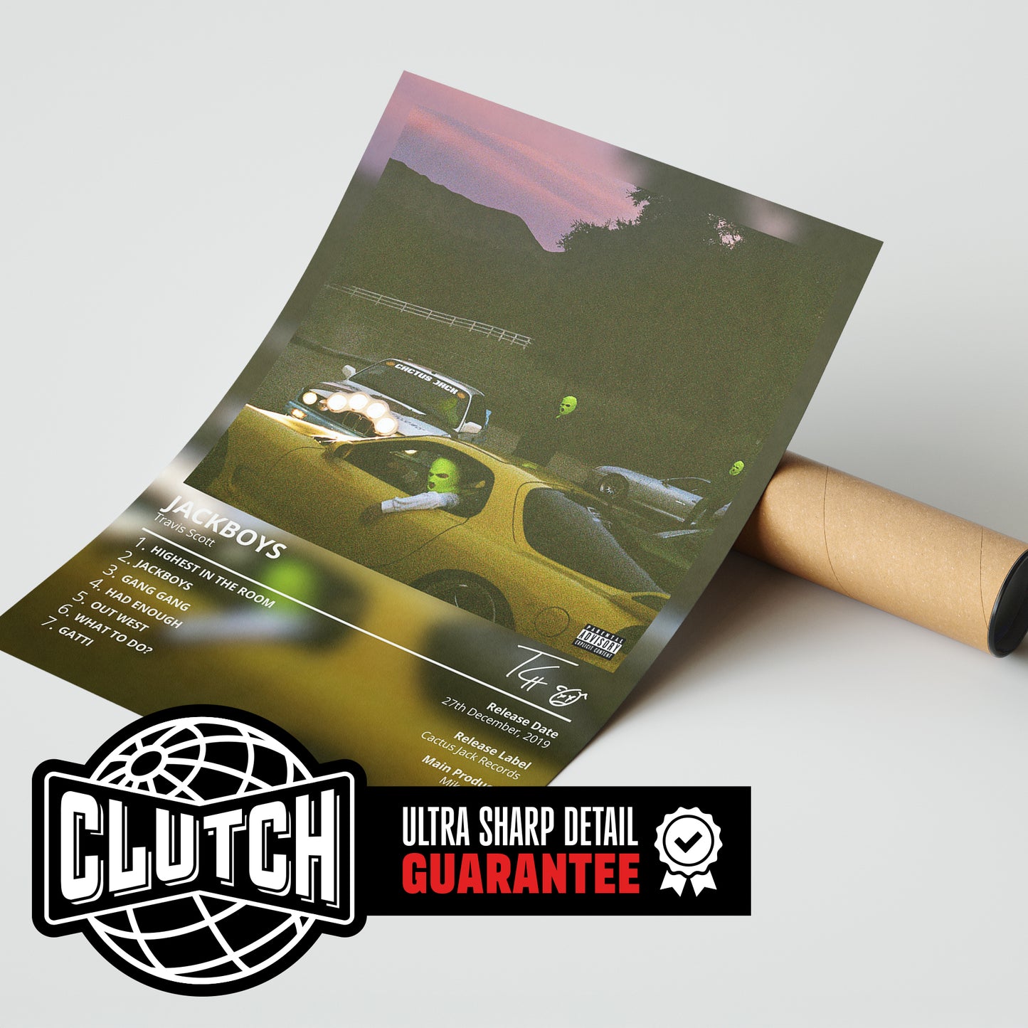 Travis Scott 'Jackboys' Album Poster