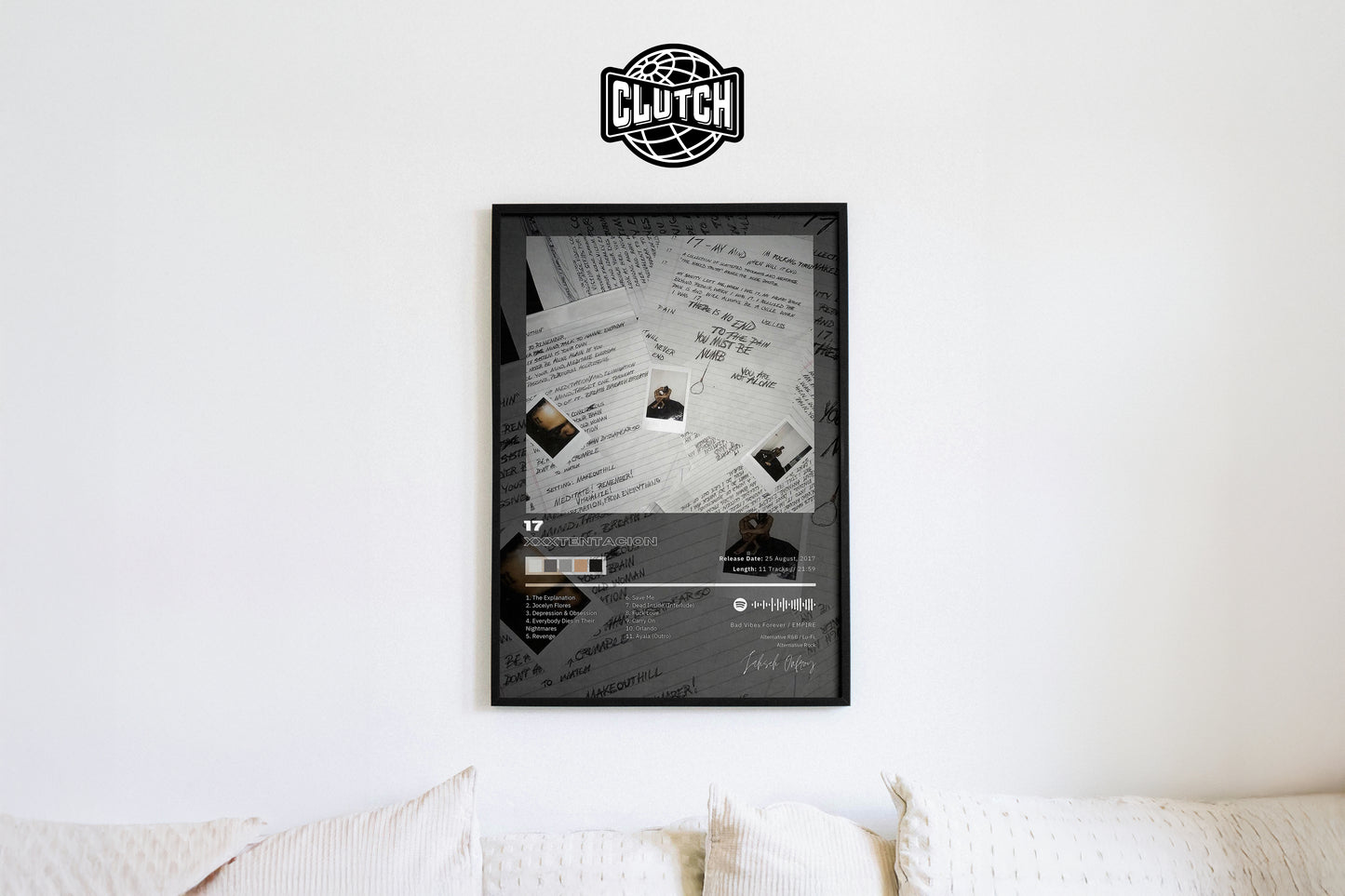 XXXTENTACION '17' Album Poster