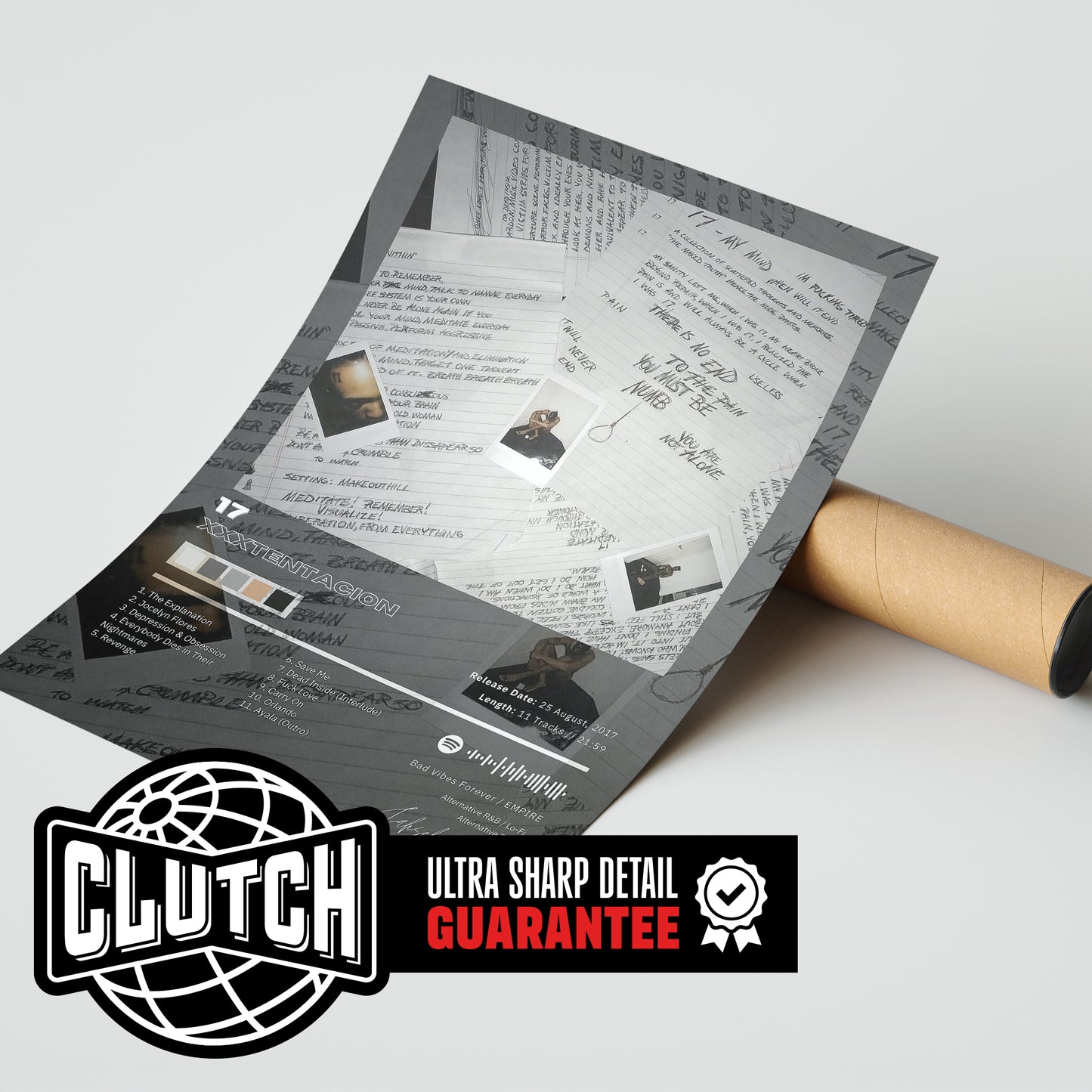 XXXTENTACION '17' Album Poster