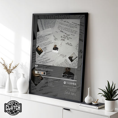 XXXTENTACION '17' Album Poster