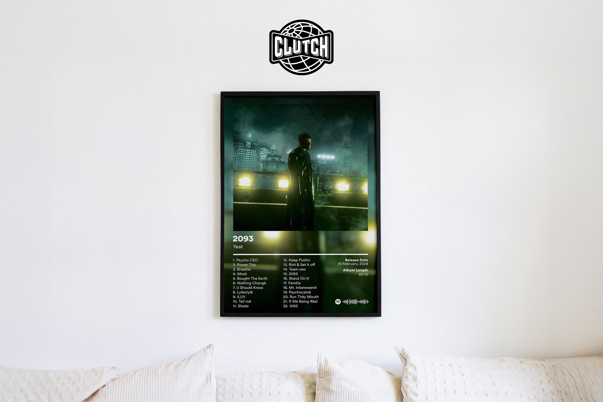 Yeat '2093' Album Poster
