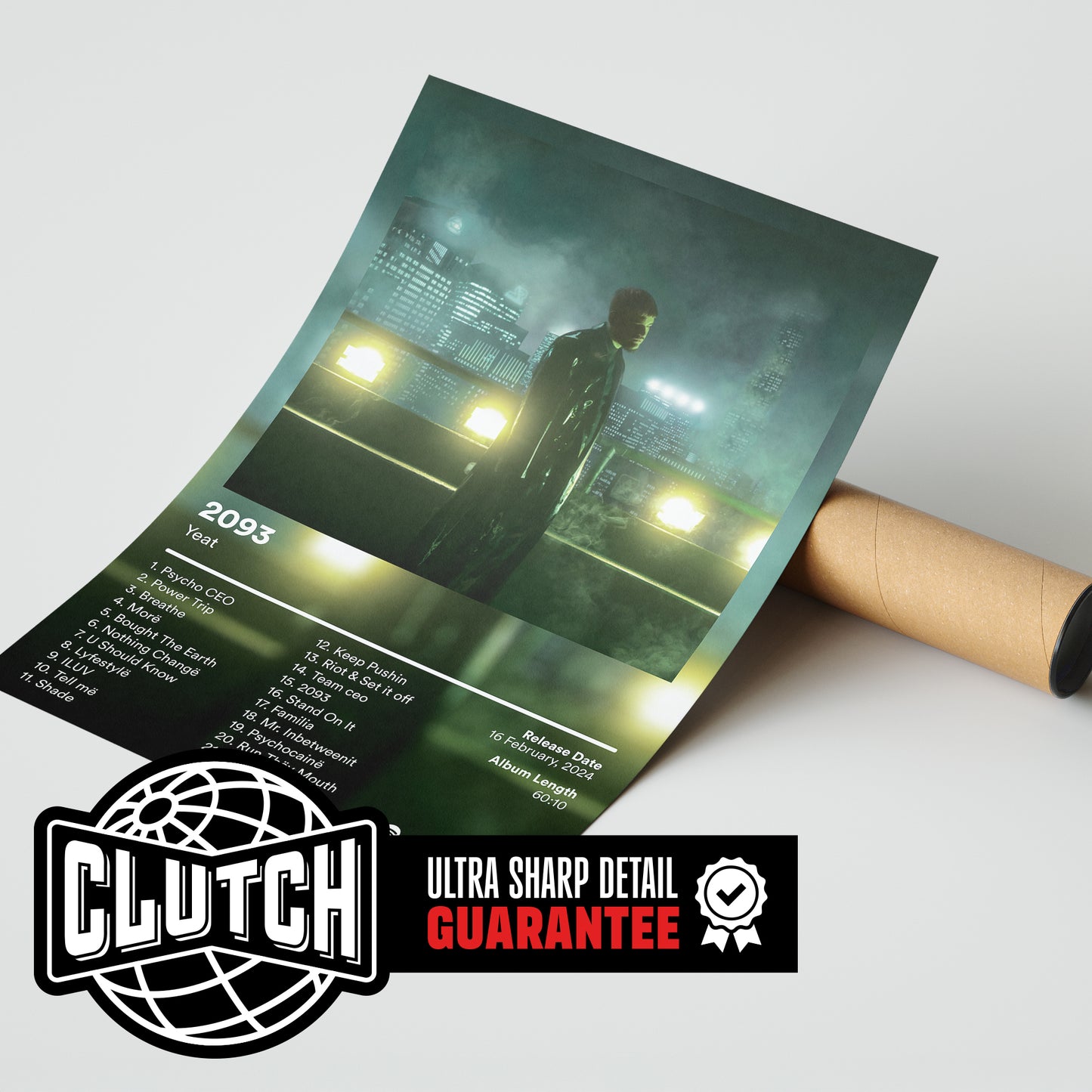 Yeat '2093' Album Poster