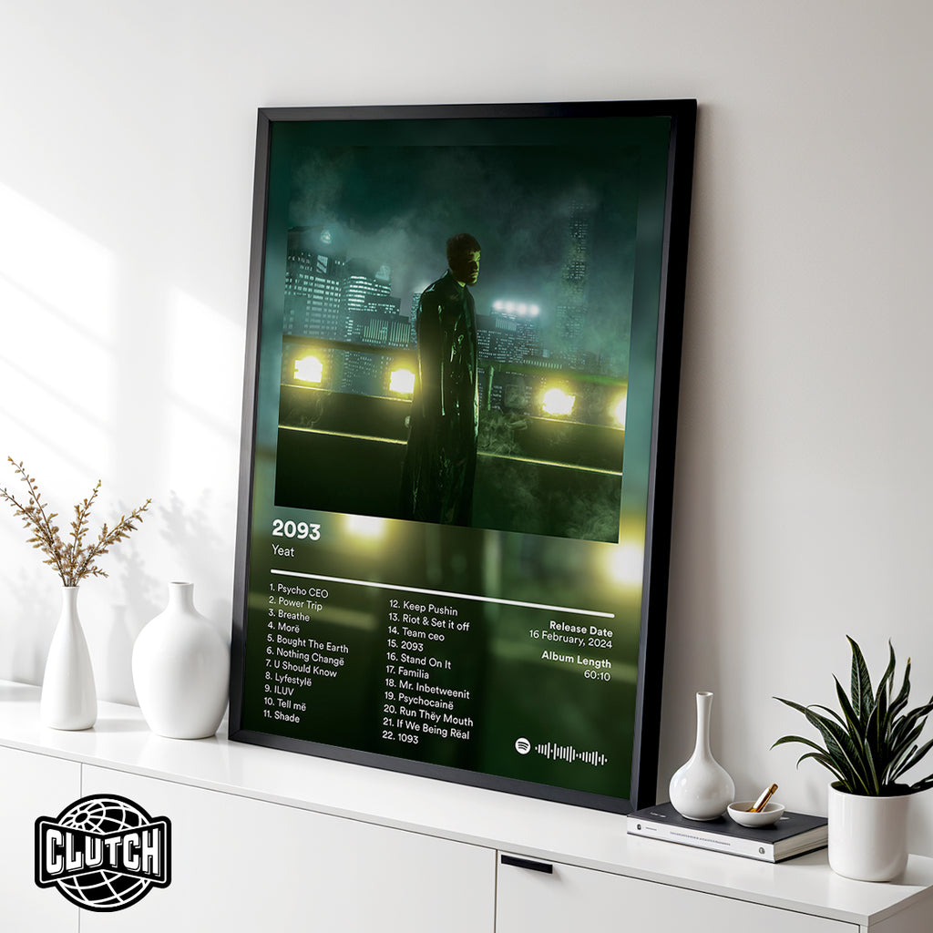 Yeat '2093' Album Poster