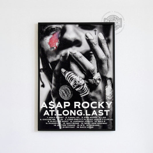Asap Rocky 'At Long Last' Poster