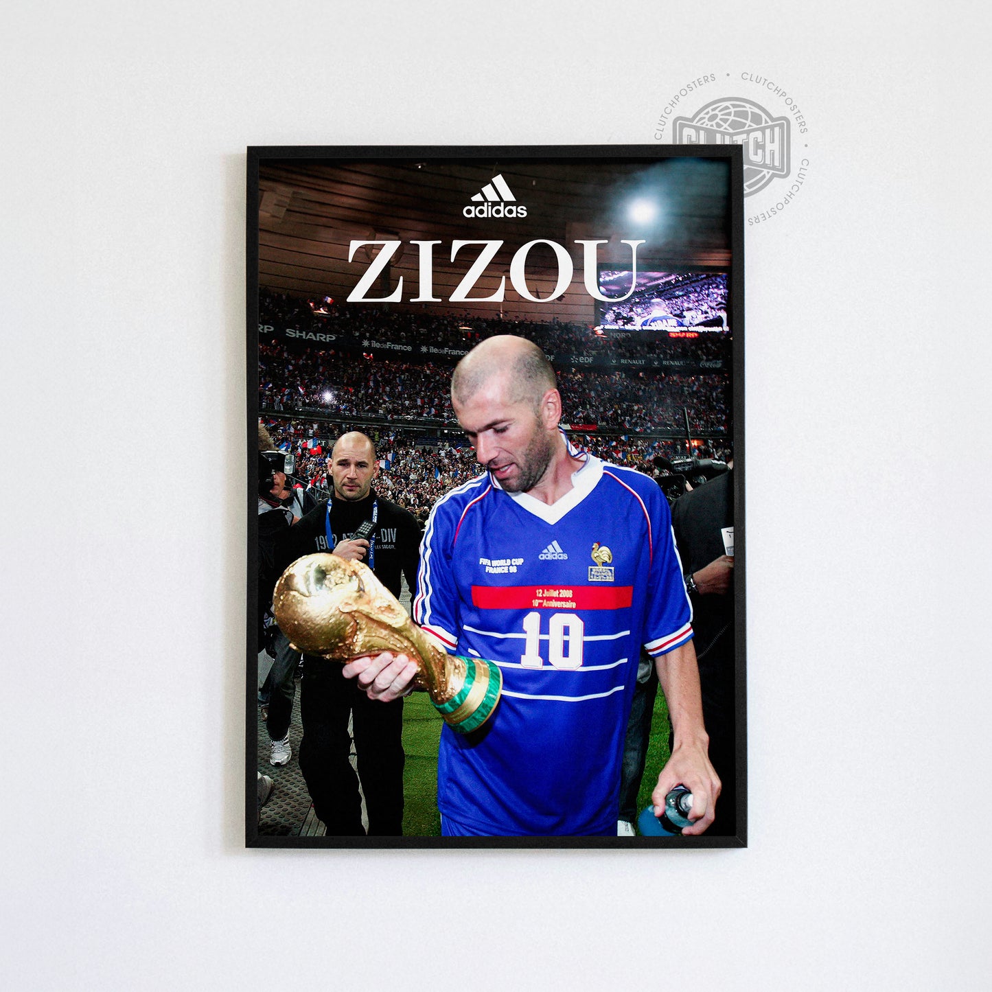 Zizou World Cup Poster