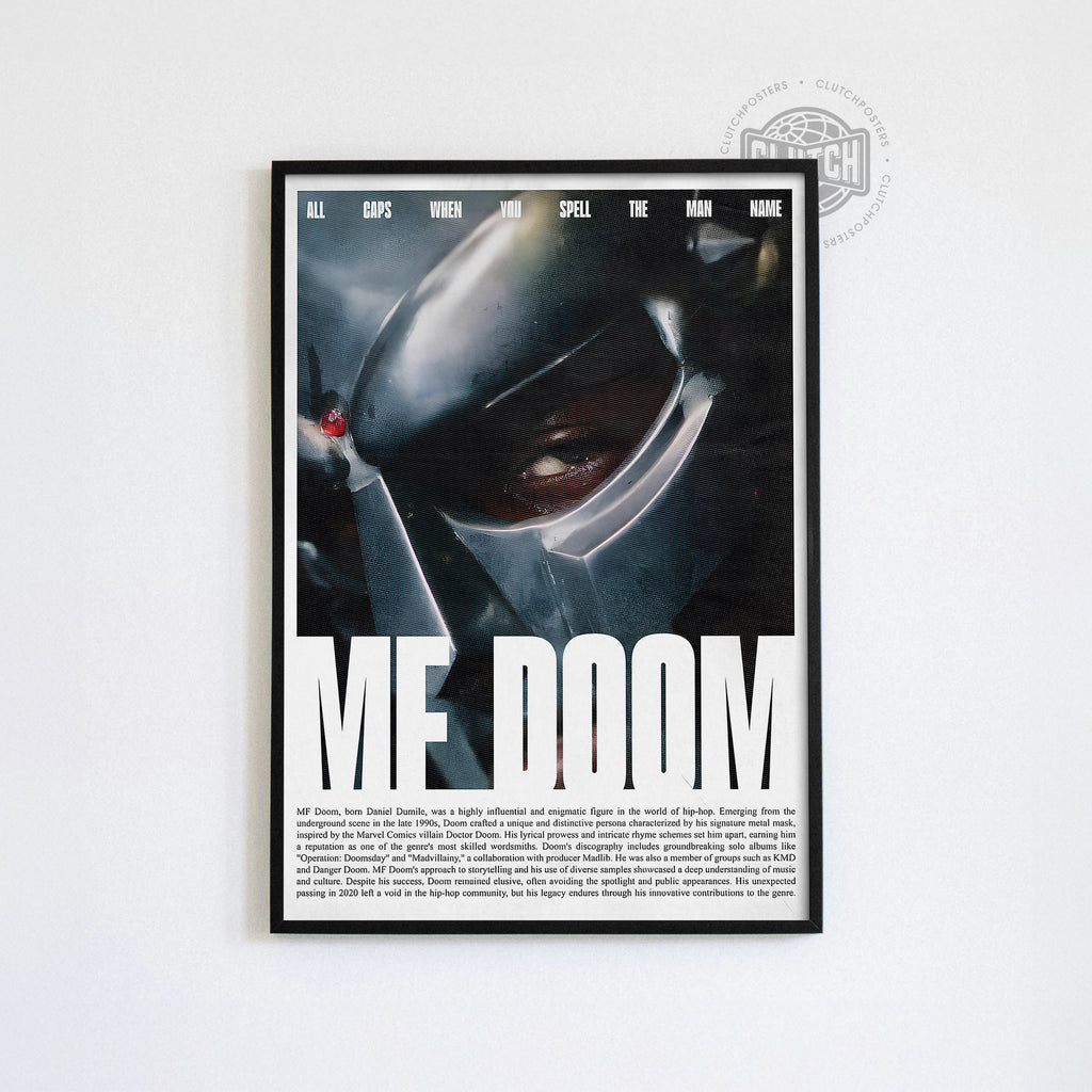 MF DOOM 'Chronicle' Poster