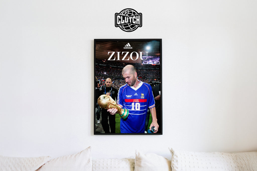 Zizou World Cup Poster