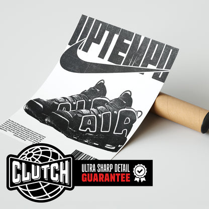 Nike Air 'UPTEMPO' Poster