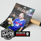 Zizou World Cup Poster