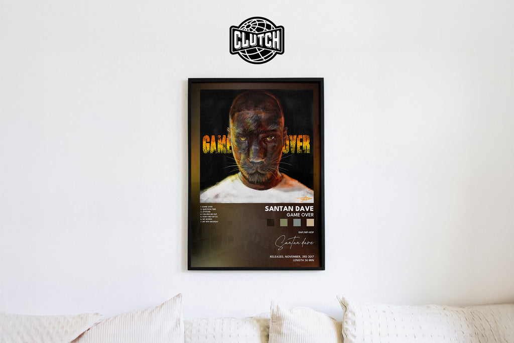 Dave 'Game Over' Album Poster