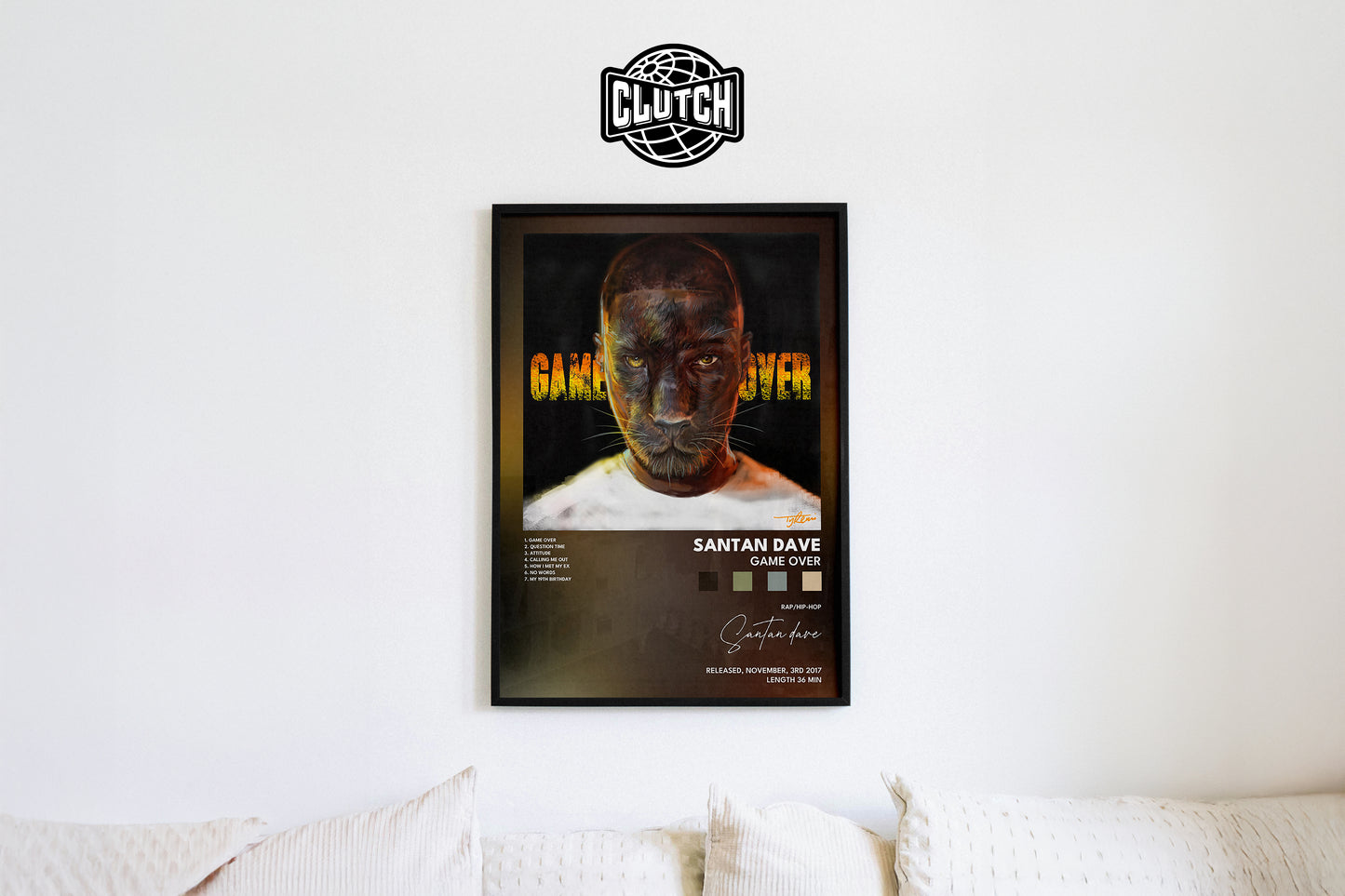 Dave 'Game Over' Album Poster