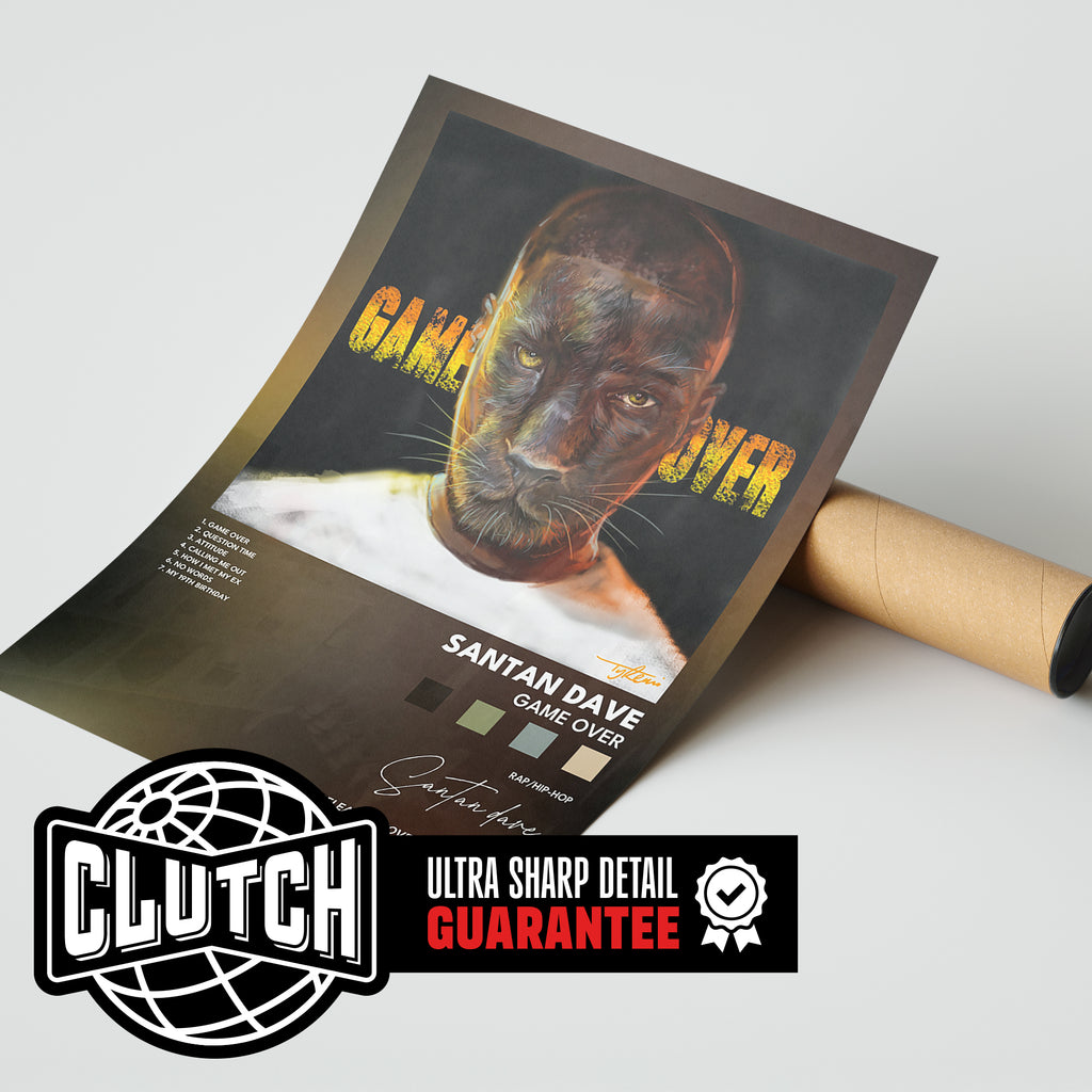 Dave 'Game Over' Album Poster