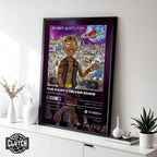 Juice WRLD 'The Party Never Ends' Album Poster