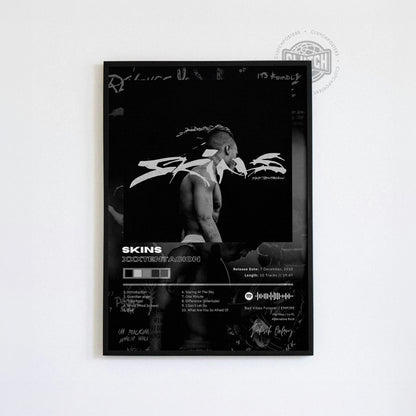 XXXTENTACION 'Skins' Album Poster