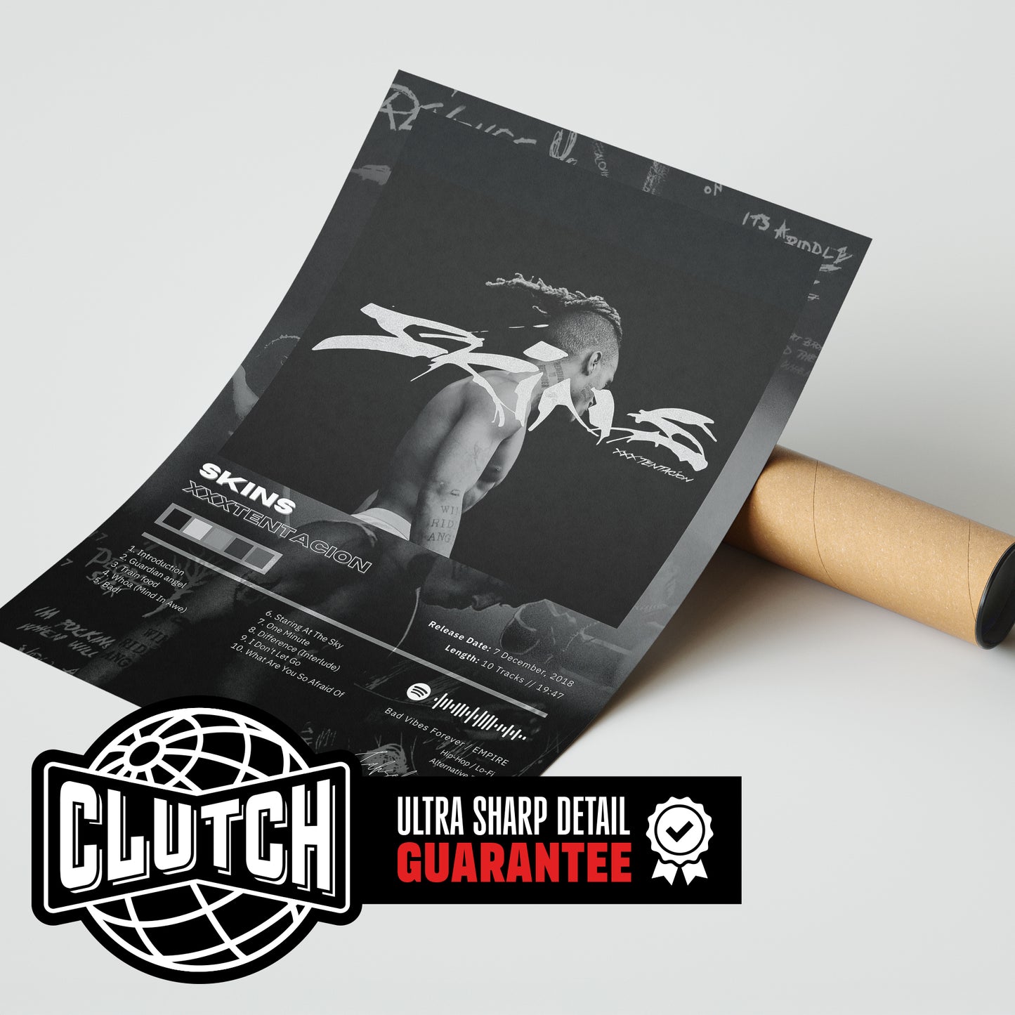 XXXTENTACION 'Skins' Album Poster